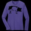 Women's Long Sleeve Core Cotton Tee Thumbnail