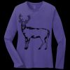 Women's Long Sleeve Core Cotton Tee Thumbnail