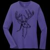 Women's Long Sleeve Core Cotton Tee Thumbnail