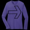 Women's Long Sleeve Core Cotton Tee Thumbnail