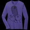 Women's Long Sleeve Core Cotton Tee Thumbnail