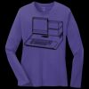 Women's Long Sleeve Core Cotton Tee Thumbnail