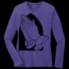 Women's Long Sleeve Core Cotton Tee Thumbnail