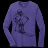 Women's Long Sleeve Core Cotton Tee Thumbnail