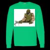 Heavy Cotton 100% Cotton Long Sleeve T Shirt Thumbnail