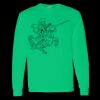 Heavy Cotton 100% Cotton Long Sleeve T Shirt Thumbnail