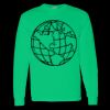 Heavy Cotton 100% Cotton Long Sleeve T Shirt Thumbnail