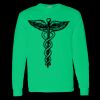 Heavy Cotton 100% Cotton Long Sleeve T Shirt Thumbnail