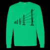 Heavy Cotton 100% Cotton Long Sleeve T Shirt Thumbnail