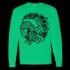 Heavy Cotton 100% Cotton Long Sleeve T Shirt Thumbnail