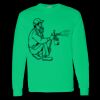 Heavy Cotton 100% Cotton Long Sleeve T Shirt Thumbnail