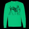 Heavy Cotton 100% Cotton Long Sleeve T Shirt Thumbnail