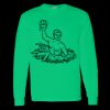 Heavy Cotton 100% Cotton Long Sleeve T Shirt Thumbnail